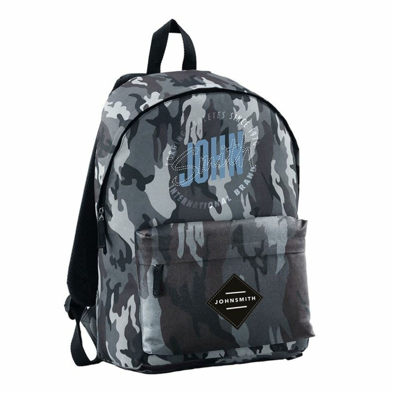 School Bag John Smith M22203-833 Grey Camouflage Multicolour