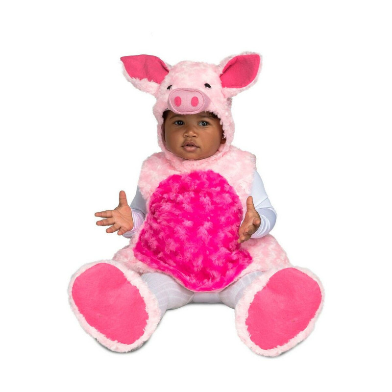 Costume for Babies My Other Me Pink Pig 1-2 years (4 Pieces)