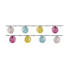 Wreath of LED Lights Lumineo Multicolour