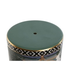 Side table Home ESPRIT Turquoise Porcelain 34 x 34 x 43,5 cm