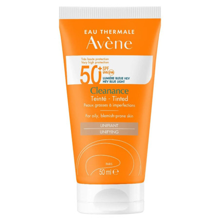 Sun Protection with Colour Avene Cleanance SPF 50+ 50 ml