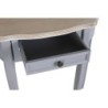 Console DKD Home Decor Grey Natural Wood Paolownia wood MDF Wood 80.5 x 34 x 78.5 cm 80,5 x 34 x 78,5 cm