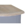 Console DKD Home Decor Grey Natural Wood Paolownia wood MDF Wood 80.5 x 34 x 78.5 cm 80,5 x 34 x 78,5 cm