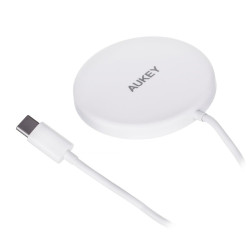 Cordless Charger Aukey Aircore White