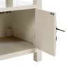 Nightstand ORIENTE White MDF Wood 50 x 40 x 66 cm