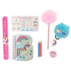 Stationery Set Inca   Unicorn (8 Pieces)