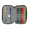 Double Pencil Case The Avengers Forever Multicolour 12.5 x 19.5 x 4 cm (28 Pieces)