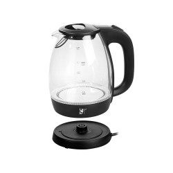 Kettle Lafe CEG012.2 Black Glass Plastic 2200 W 1,7 L