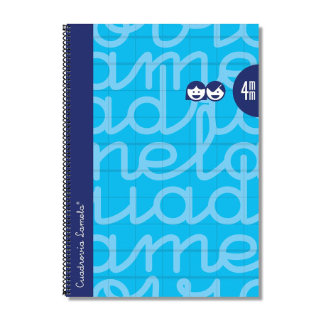 Notebook Lamela Blue Quarto 5 Pieces 80 Sheets