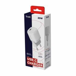 Wall Charger Trust 25205 20 W White (1 Unit)