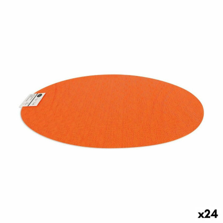 Place mat Viejo Valle Orange 49 x 36 cm (24 Units)