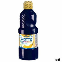 Tempera Giotto   Black 500 ml (6 Units)