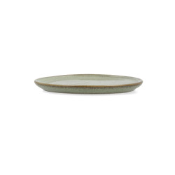 Flat plate Bidasoa Ikonic Ceramic Green (11 x 11 cm) (Pack 12x)