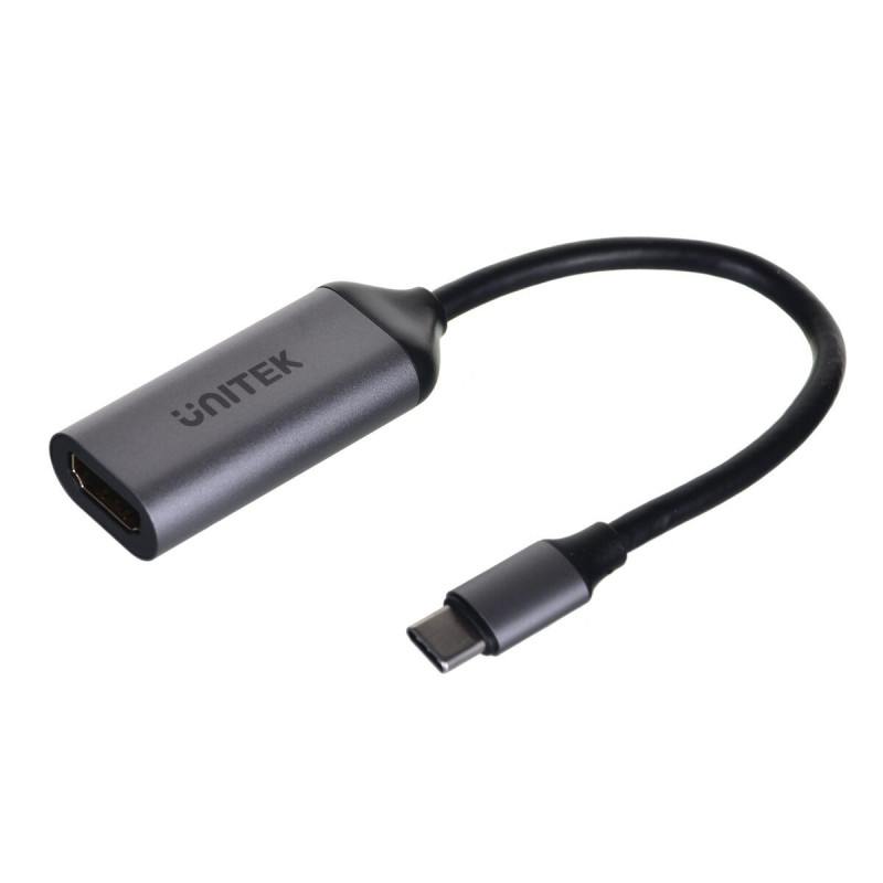 USB-C to HDMI Cable Unitek V1420A Black 15 cm