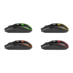 Wireless Mouse Defender Beta GM-707L Black Multicolour 1600 dpi