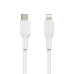 USB-C to Lightning Cable Belkin CAA003BT2MWH White 2 m