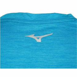 Men’s Short Sleeve T-Shirt Mizuno  Impulse  Blue Sky blue