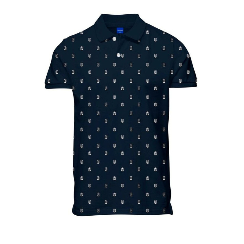 Men’s Short Sleeve Polo Shirt JORCOLLECT Jack & Jones  SS FST 12232663 Navy Blue