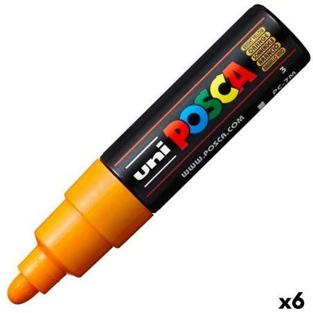 Permanent marker POSCA Orange (6 Units)