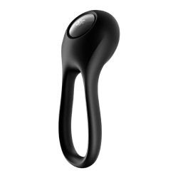 Vibrating Ring Satisfyer Majestic Duo Black