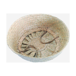 Basket Atmosphera Atlantic Foldable Natural wicker (43,5 x 29 cm) 43,5 x 29 cm