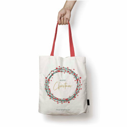 Shopping Bag Decolores Merry Christmas 83 Multicolour 36 x 42 cm