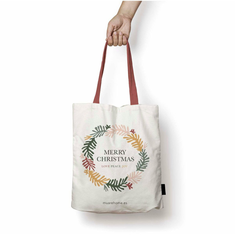 Shopping Bag Decolores Merry Christmas 84 Multicolour 36 x 42 cm