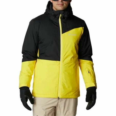 Men's Sports Jacket Columbia Iceberg Point Blue Yellow