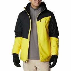 Men's Sports Jacket Columbia Iceberg Point Blue Yellow