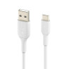 USB A to USB C Cable Belkin CAB001BT3MWH White 3 m