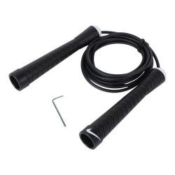 Skipping Rope with Handles Nike N.ER.37.038.NS Black