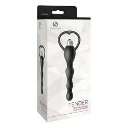 Anal plug S Pleasures Tender Black