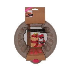 Cake Mould Secret de Gourmet Brown Silicone 22 cm