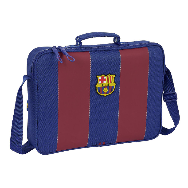 School Satchel F.C. Barcelona Red Navy Blue 38 x 28 x 6 cm