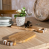 Cutting board 43,5 x 15 x 3 cm Natural Mango wood