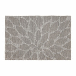 Table Mat Bidasoa Ikonic Sheets Grey PVC (45 x 30 cm) (Pack 12x)