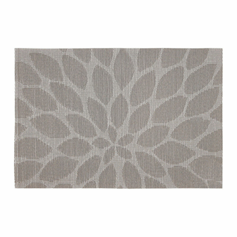 Table Mat Bidasoa Ikonic Sheets Grey PVC (45 x 30 cm) (Pack 12x)