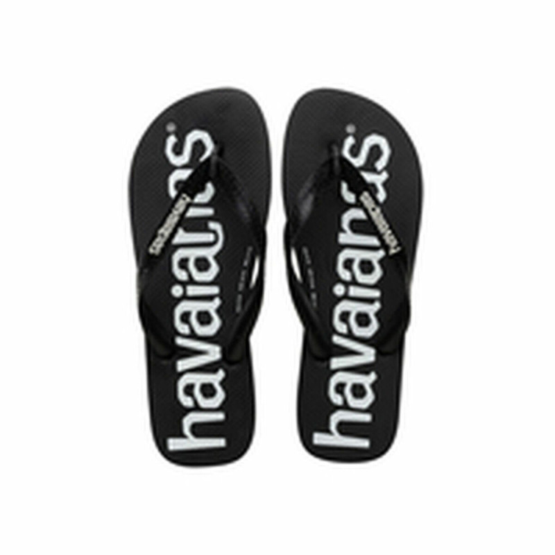 Men's Flip Flops Havaianas Top Logomania Black