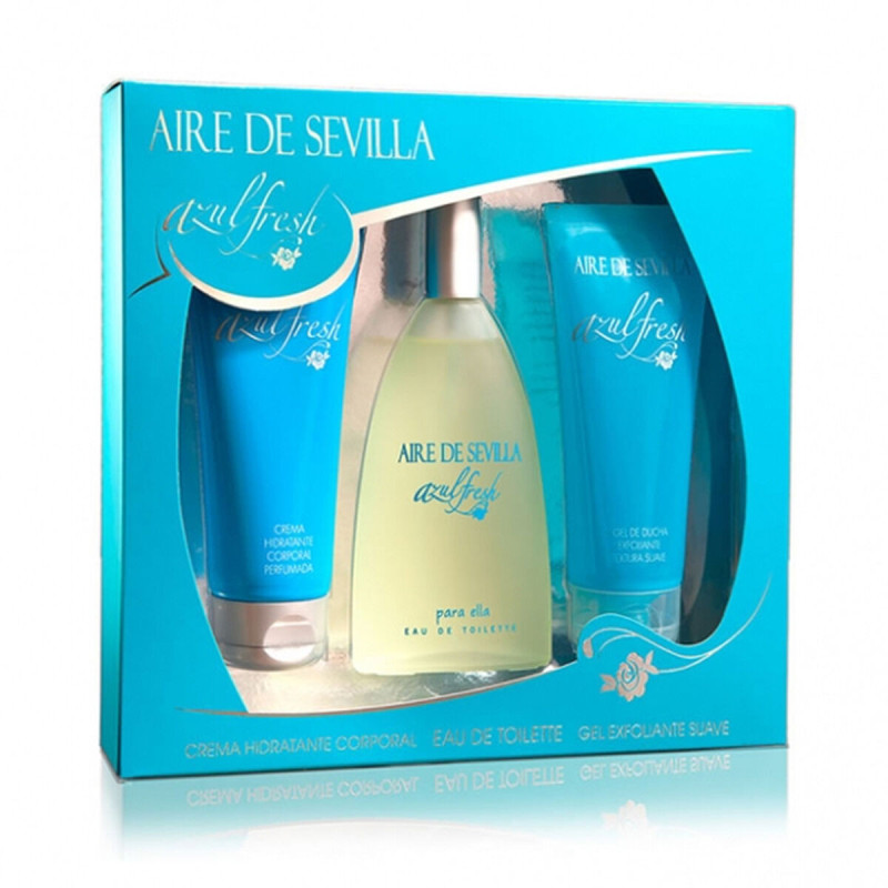 Unisex' Perfume Set Aire de Sevilla Azul Fresh Aire Sevilla 13584 3 Pieces (3 pcs)