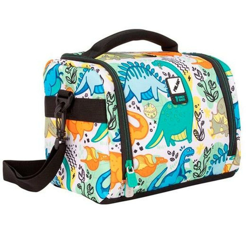 Lunchbox Milan Dinosaurs Blue 24,5 x 20 x 16 cm