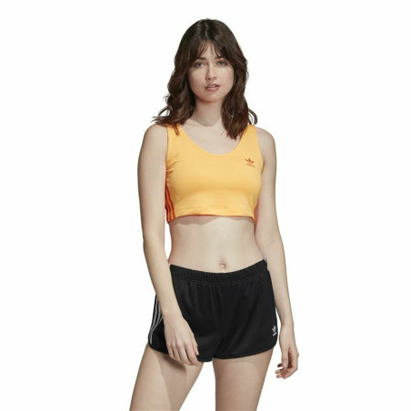 Sports Bra Adidas 3 stripes Golden