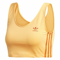 Sports Bra Adidas 3 stripes Golden