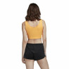 Sports Bra Adidas 3 stripes Golden