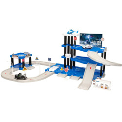 Car park with Cars Speed & Go 78 x 26,5 x 42,5 cm (2 Units)