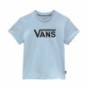 Child's Short Sleeve T-Shirt Vans Flying V Crew Blue