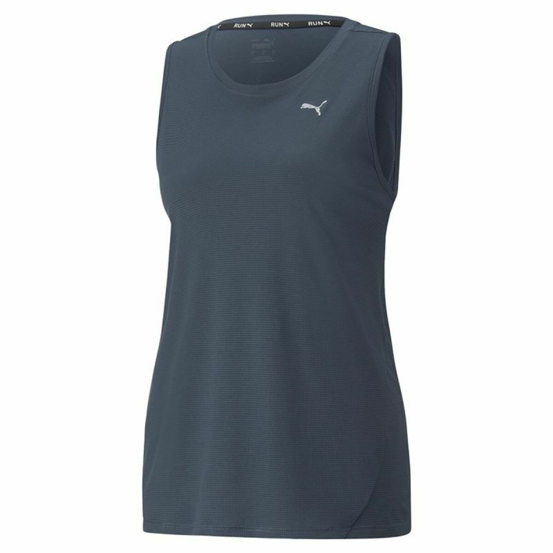 Women’s Short Sleeve T-Shirt Puma Run Favorite Tank  Dark blue Lady