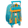 School Rucksack with Wheels CoComelon Back to class Light Blue (26 x 34 x 11 cm)