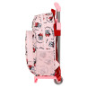 School Rucksack with Wheels Minnie Mouse Me time Pink (28 x 34 x 10 cm)