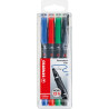 Set of Felt Tip Pens Stabilo Oh Pen Multicolour 0,7 mm (5 Units)