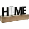 Decorative Figure Atmosphera 'Home' LED Light (34 x 16 x 8 cm)